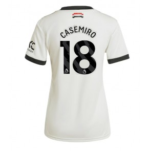 Manchester United Casemiro #18 Dámské Alternativní Dres 2024-25 Krátký Rukáv